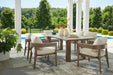 Serene Bay Outdoor Dining Set - Furniture Land (Milwaukee, WI)