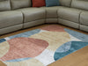 Chanleigh Washable 5' x 7' Area Rug - Furniture Land (Milwaukee, WI)