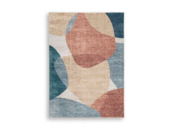 Chanleigh Washable 5' x 7' Area Rug - Furniture Land (Milwaukee, WI)