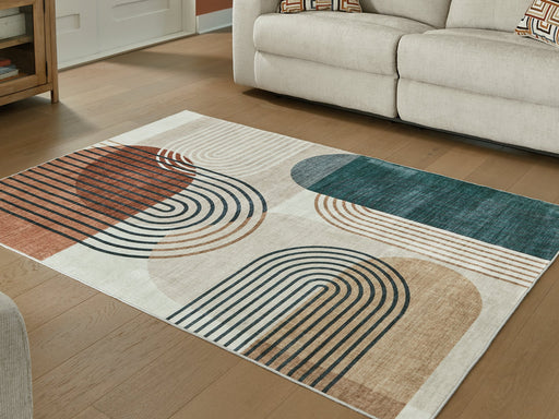 Farrendale Washable Area Rug - Furniture Land (Milwaukee, WI)