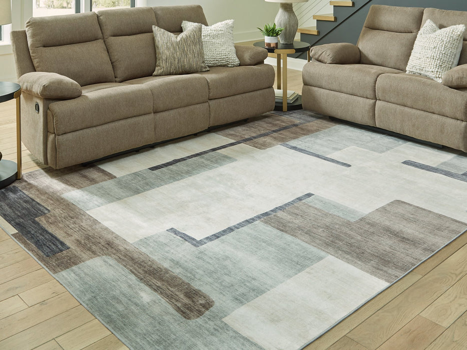Larkport Washable Area Rug - Furniture Land (Milwaukee, WI)