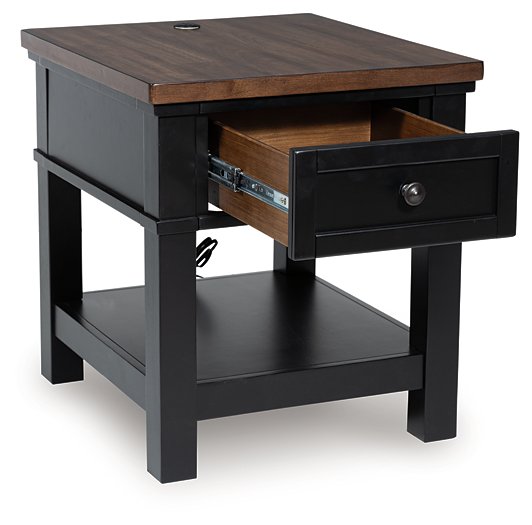 Wildenauer End Table - Furniture Land (Milwaukee, WI)