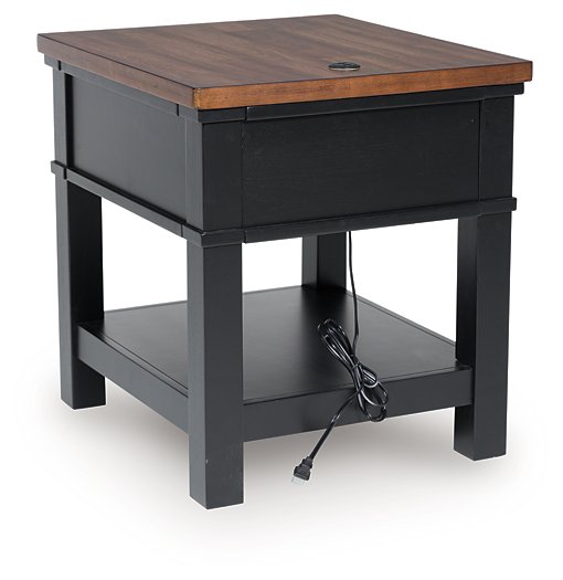 Wildenauer End Table - Furniture Land (Milwaukee, WI)