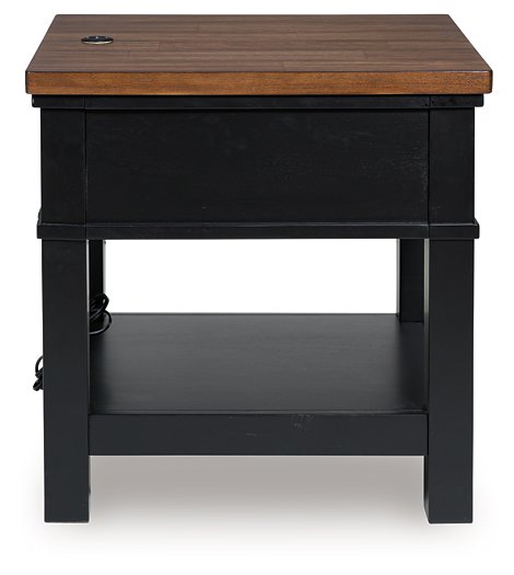Wildenauer End Table - Furniture Land (Milwaukee, WI)