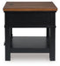 Wildenauer End Table - Furniture Land (Milwaukee, WI)