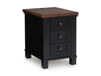 Wildenauer Chairside End Table - Furniture Land (Milwaukee, WI)