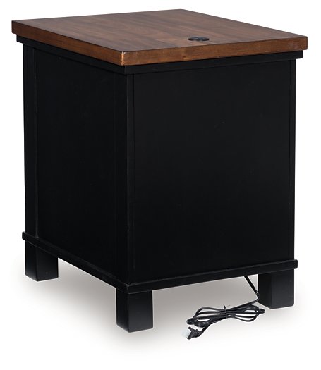 Wildenauer Chairside End Table - Furniture Land (Milwaukee, WI)