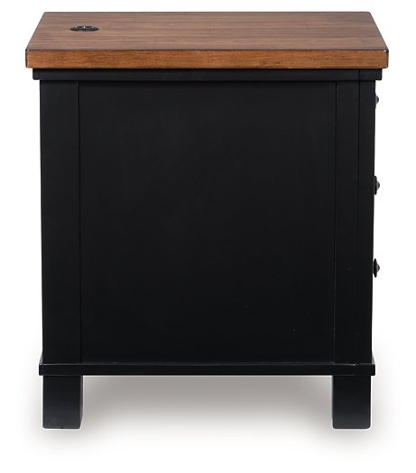 Wildenauer Chairside End Table - Furniture Land (Milwaukee, WI)