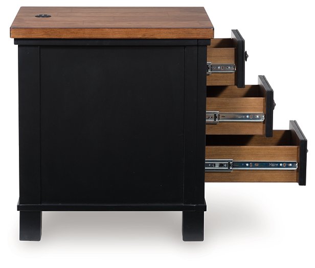 Wildenauer Chairside End Table - Furniture Land (Milwaukee, WI)
