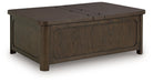 Breckington Coffee Table With Storage - Furniture Land (Milwaukee, WI)