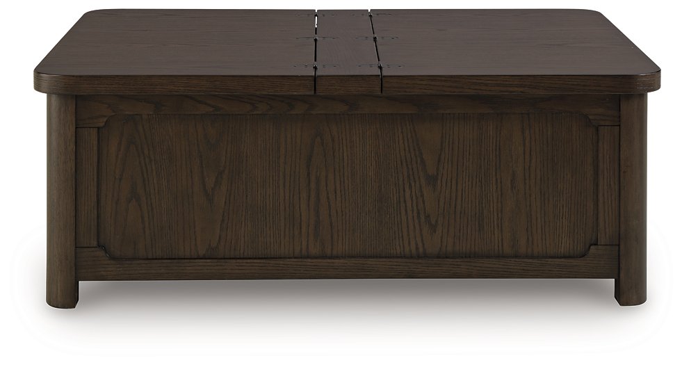 Breckington Coffee Table With Storage - Furniture Land (Milwaukee, WI)
