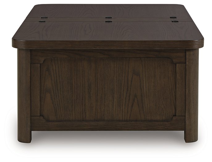 Breckington Coffee Table With Storage - Furniture Land (Milwaukee, WI)