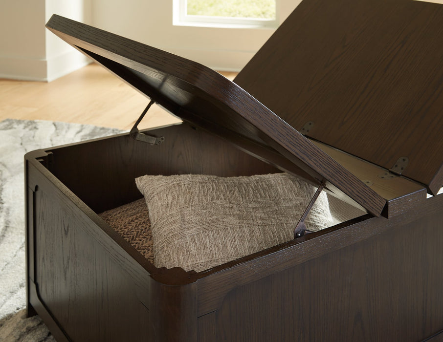 Breckington Coffee Table With Storage - Furniture Land (Milwaukee, WI)