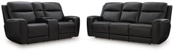 5Z-Comfort Power Reclining Living Room Set - Furniture Land (Milwaukee, WI)