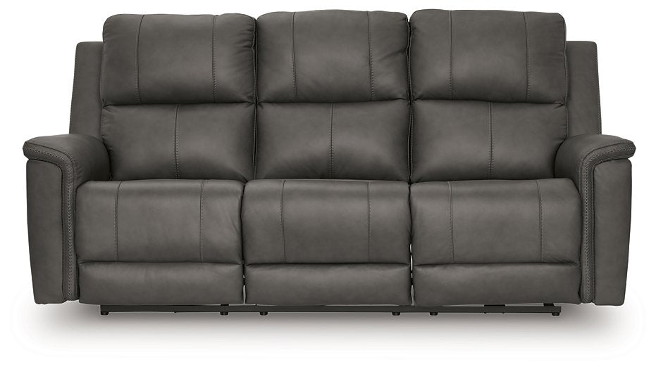 Bleckley Power Reclining Sofa - Furniture Land (Milwaukee, WI)