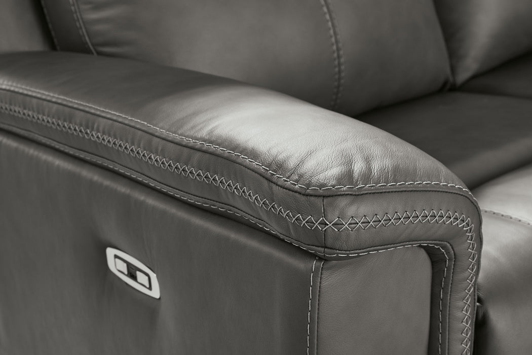 Bleckley Power Reclining Sofa - Furniture Land (Milwaukee, WI)