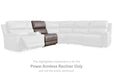Bleckley Power Reclining Sectional - Furniture Land (Milwaukee, WI)