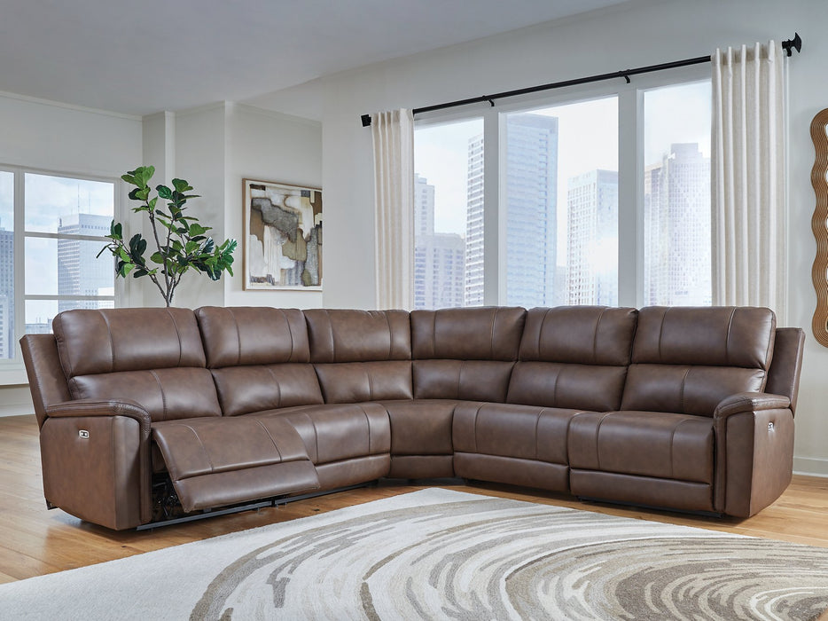Bleckley Power Reclining Sectional - Furniture Land (Milwaukee, WI)