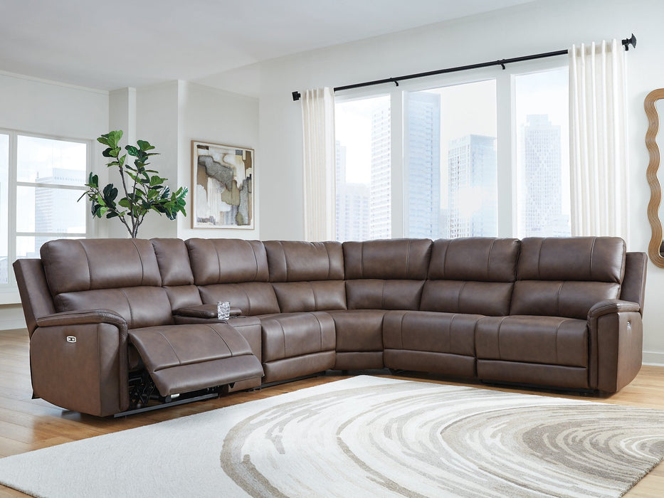 Bleckley Power Reclining Sectional - Furniture Land (Milwaukee, WI)