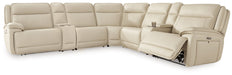 Double Deal Reclining Sectional with 2 Consoles - Furniture Land (Milwaukee, WI)