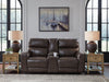 Crossplex Power Reclining Loveseat with Console - Furniture Land (Milwaukee, WI)