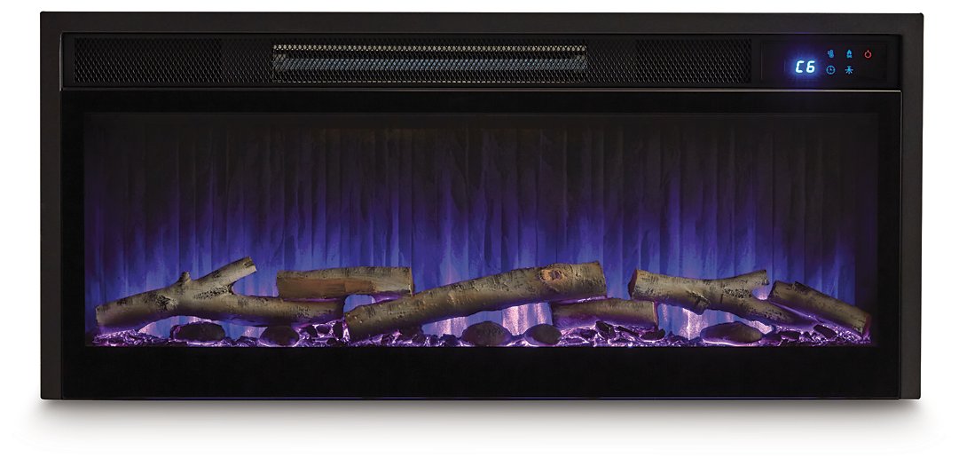 Zadilyn 72" TV Stand with Electric Fireplace - Furniture Land (Milwaukee, WI)