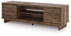 Zadilyn 72" TV Stand with Electric Fireplace - Furniture Land (Milwaukee, WI)