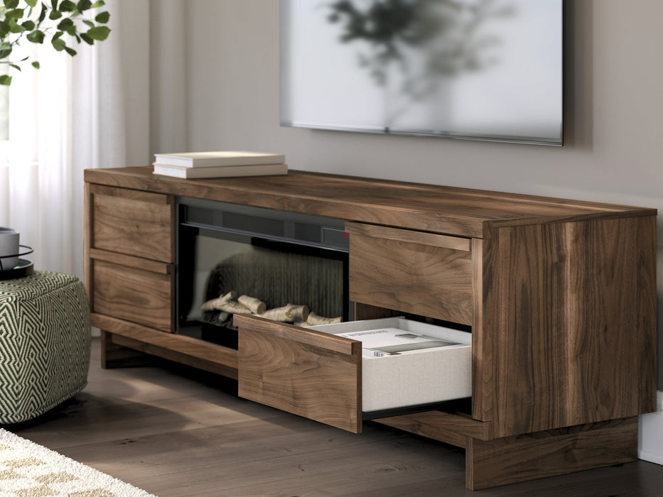 Zadilyn 72" TV Stand with Electric Fireplace - Furniture Land (Milwaukee, WI)