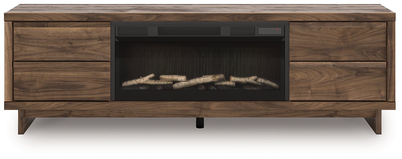 Zadilyn 72" TV Stand with Electric Fireplace - Furniture Land (Milwaukee, WI)