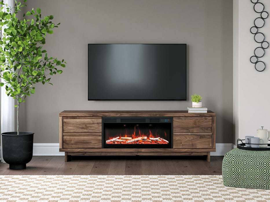 Zadilyn 72" TV Stand with Electric Fireplace - Furniture Land (Milwaukee, WI)