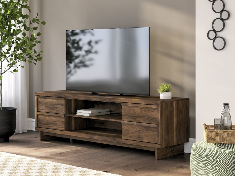 Zadilyn 72" TV Stand with Electric Fireplace - Furniture Land (Milwaukee, WI)