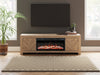 Cayboni 71" TV Stand with Electric Fireplace - Furniture Land (Milwaukee, WI)