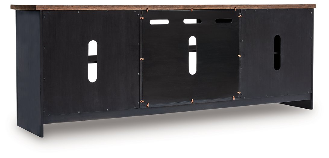 Wildenauer 76" TV Stand with Electric Fireplace - Furniture Land (Milwaukee, WI)