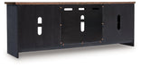 Wildenauer 76" TV Stand with Electric Fireplace - Furniture Land (Milwaukee, WI)
