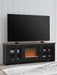 Wildenauer 76" TV Stand with Electric Fireplace - Furniture Land (Milwaukee, WI)