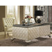 AICO Hollywood Swank Desk Chair in Creamy Pearl 03244-14 - Furniture Land (Milwaukee, WI)