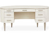 AICO Furniture London Place Desk in Creamy Pearl - Furniture Land (Milwaukee, WI)