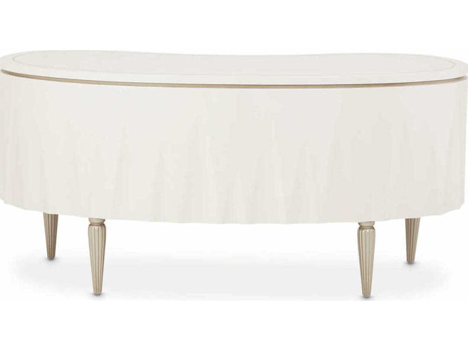 AICO Furniture London Place Desk in Creamy Pearl - Furniture Land (Milwaukee, WI)