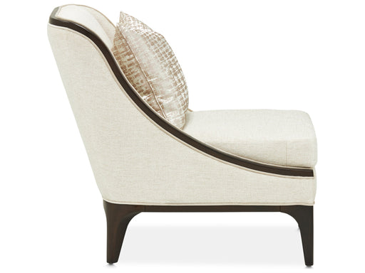 AICO Paris Chic Chair Cremini in Espresso - Furniture Land (Milwaukee, WI)