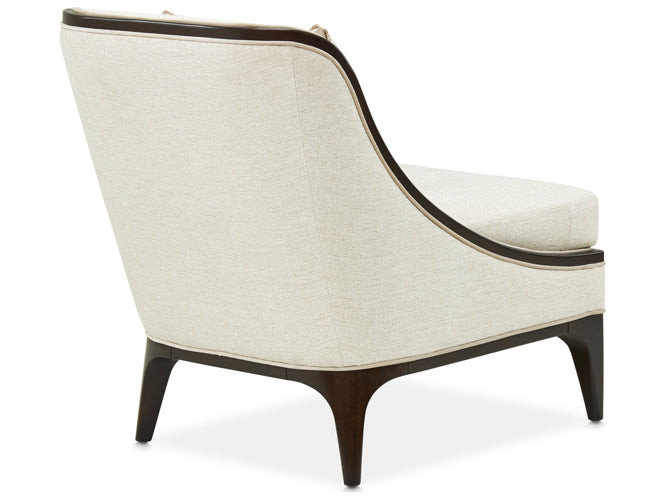 AICO Paris Chic Chair Cremini in Espresso - Furniture Land (Milwaukee, WI)