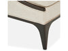 AICO Paris Chic Chair Cremini in Espresso - Furniture Land (Milwaukee, WI)