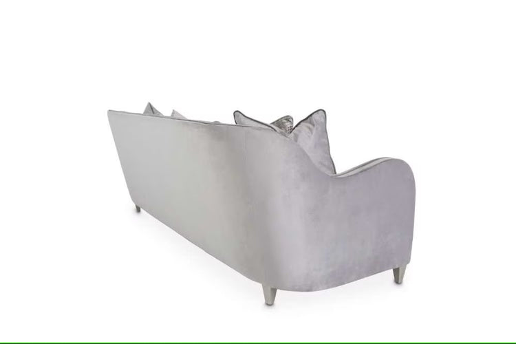 AICO Furniture Roxbury Park Sofa in Slate - Furniture Land (Milwaukee, WI)