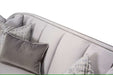 AICO Furniture Roxbury Park Sofa in Slate - Furniture Land (Milwaukee, WI)