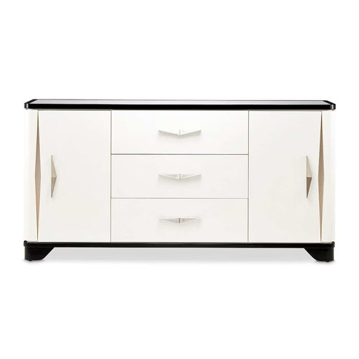 AICO Furniture Tuxedo Sideboard in Piano Keyboard - Furniture Land (Milwaukee, WI)