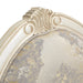 AICO Lavelle Oval Back Wood Chair Mystic in Classic Pearl - Furniture Land (Milwaukee, WI)