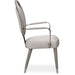 AICO Eclipse Arm Chair (Set of 2) in Moonlight - Furniture Land (Milwaukee, WI)