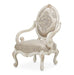 AICO Lavelle Oval Back Wood Chair Mystic in Classic Pearl - Furniture Land (Milwaukee, WI)