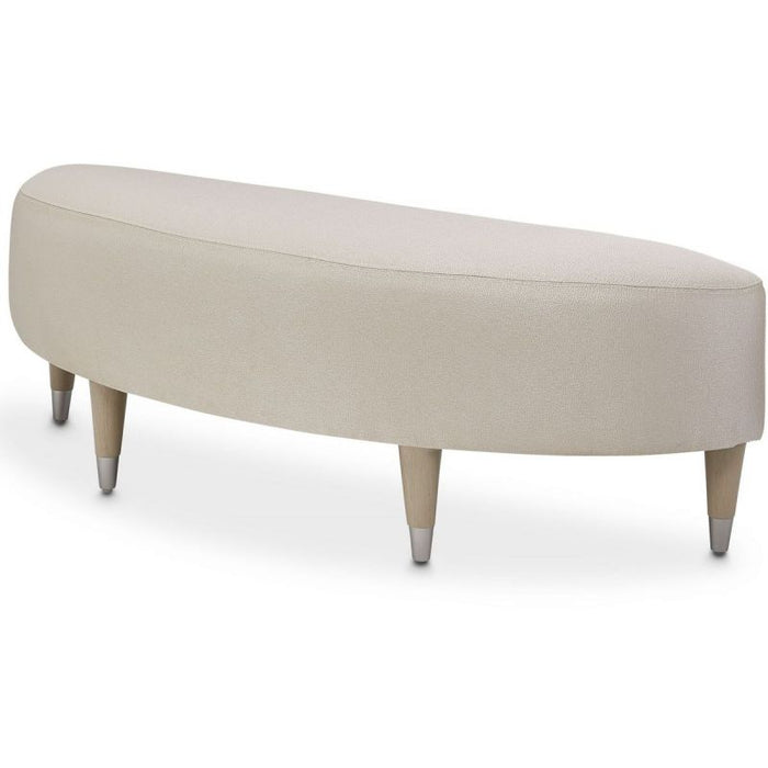 AICO Eclipse Bed Bench in Moonlight - Furniture Land (Milwaukee, WI)
