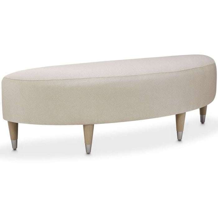 AICO Eclipse Bed Bench in Moonlight - Furniture Land (Milwaukee, WI)
