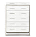 AICO Marquee Chest in Cloud White - Furniture Land (Milwaukee, WI)